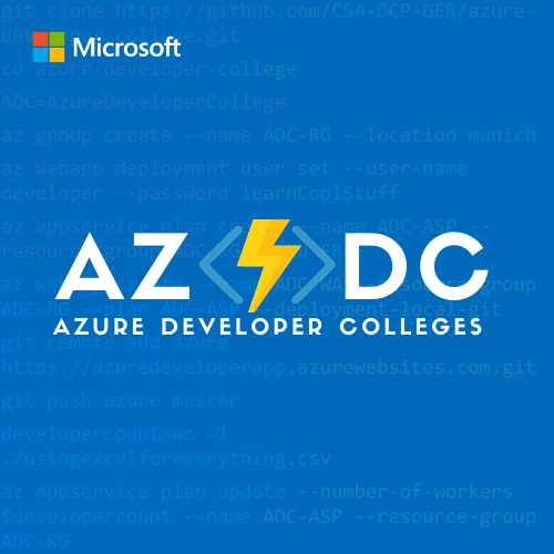 Azure developer college