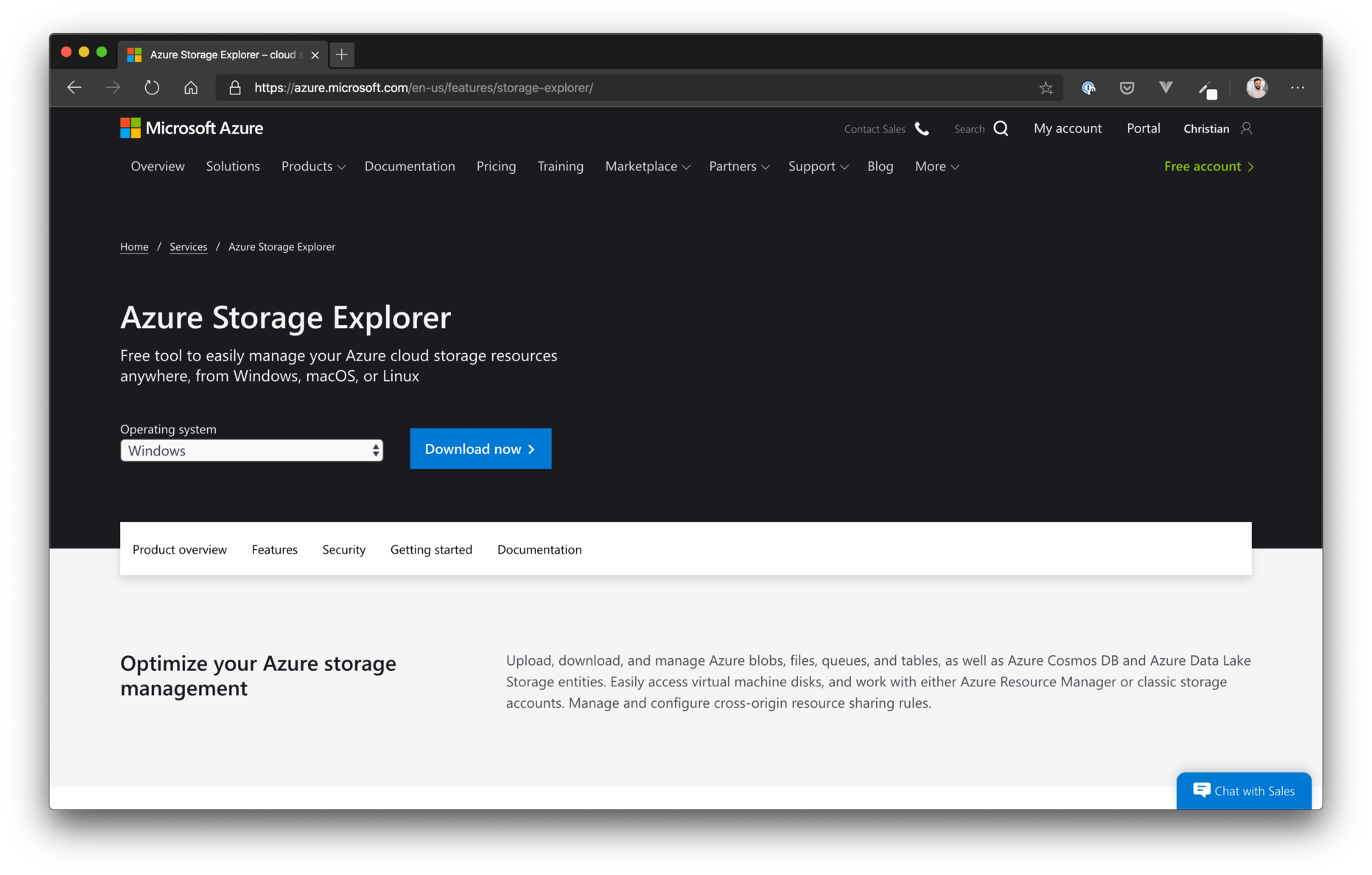 Azure Storage Explorer Azure Storage Explorer